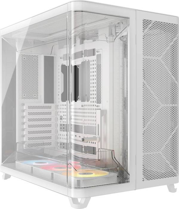 Corsair AIR 5400 RS-R ARGB midi tower PC skříň  bílá