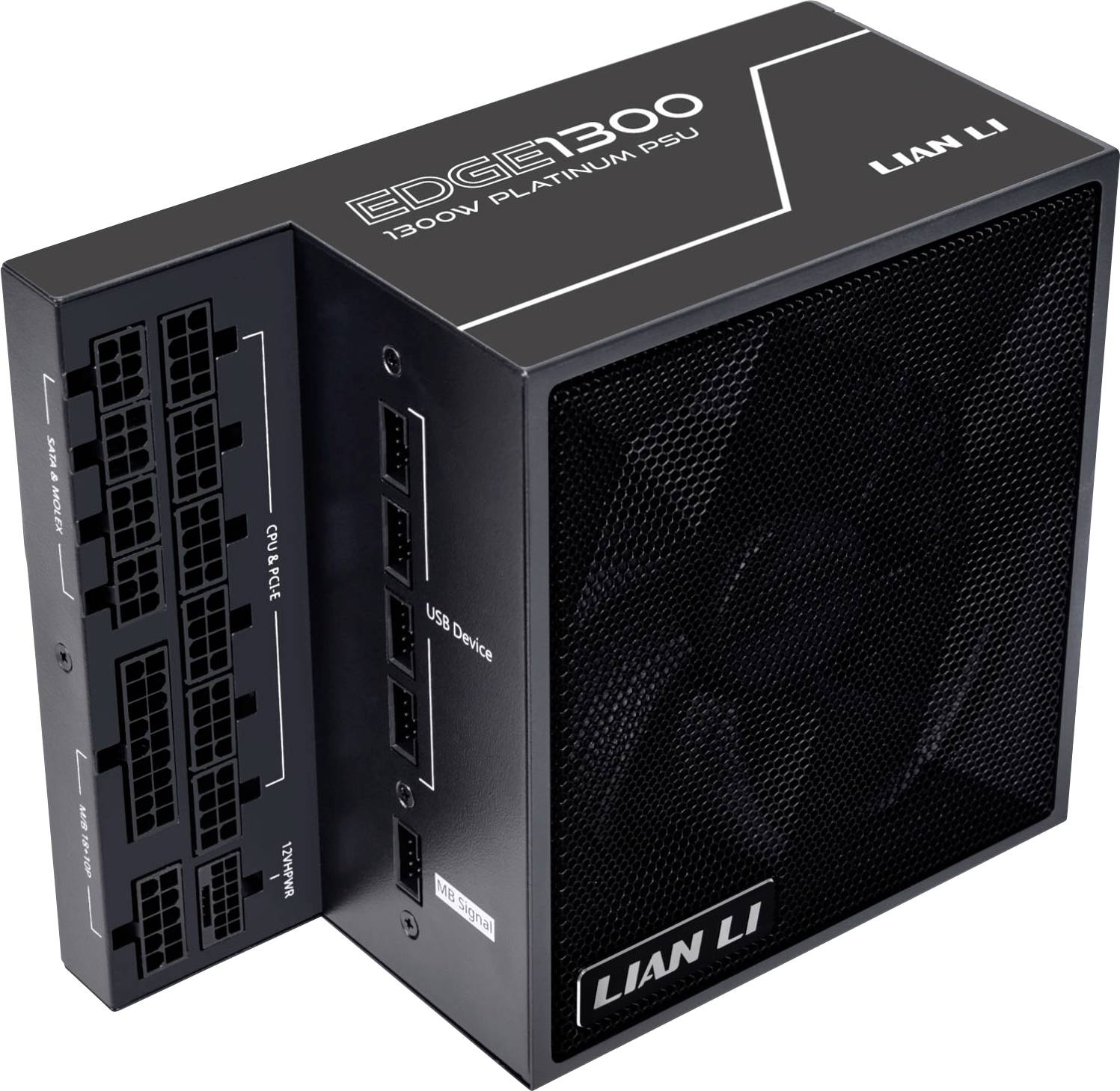 Lian Li Lian Li EDGE EG1300 80 PLUS Platinum Netzteil, PCIe 5.1, ATX 3.1 - 1300 Watt, PC síťový zdroj 1300 W ATX 80 PLUS