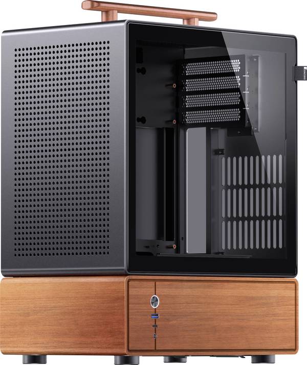 Jonsbo T7 midi tower pouzdro, PC skříň, herní pouzdro  černá