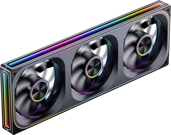 Jonsbo ZA-360 PC větrák s krytem černá  včetně LED osvětlení