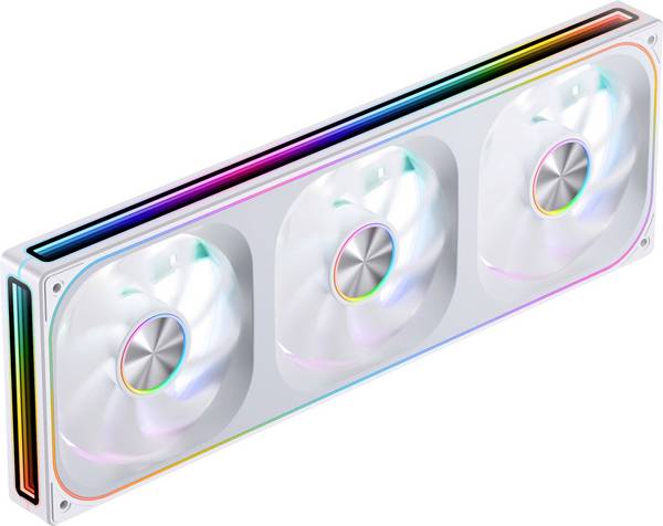Jonsbo ZA-360 PC větrák s krytem bílá  včetně LED osvětlení
