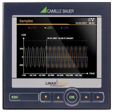 Camille Bauer LINAX PQ1000 síťový analyzátor