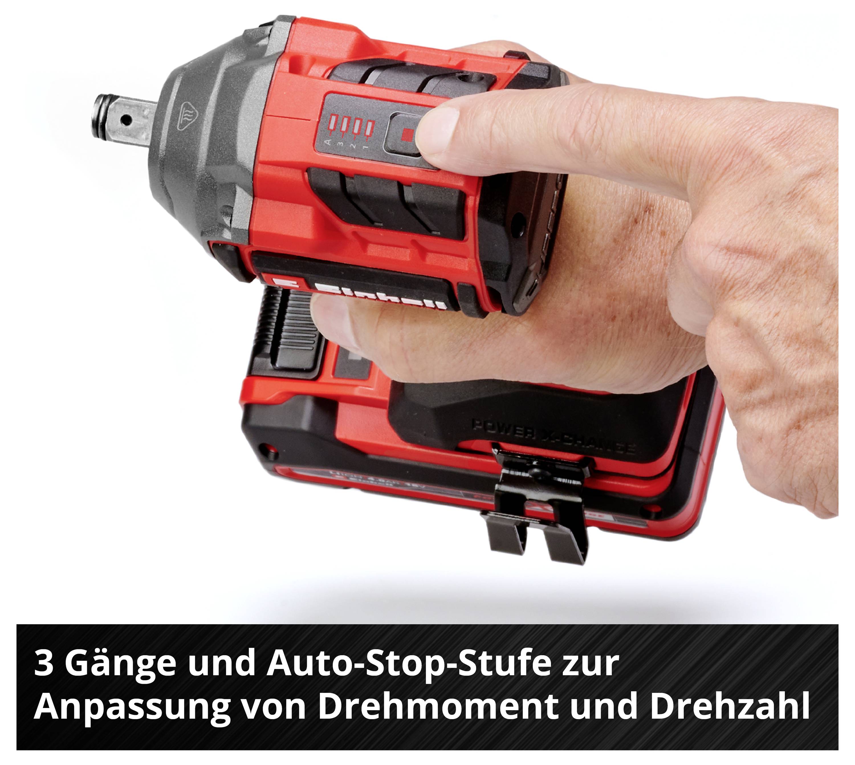 Einhell Professional TP-CW 18/260-C Li BL - Solo, 4510090 aku rázový utahovák, 260 Nm, 18 V, 2.5 Ah, Li-Ion, bezkartáčov-7