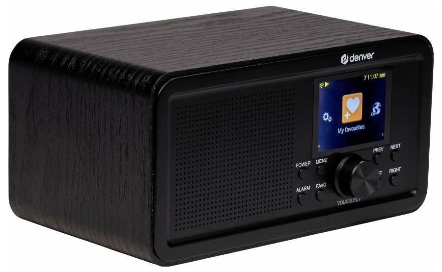 Denver DIR-200 111111000660 internetové stolní rádio, DAB+, FM, internetové, internet, FM, Bluetooth, DAB+, Wi-Fi, funkc-2