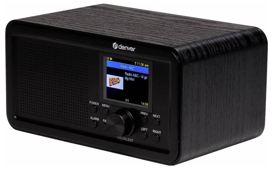 Denver DIR-200 111111000660 internetové stolní rádio, DAB+, FM, internetové, internet, FM, Bluetooth, DAB+, Wi-Fi, funkc-3