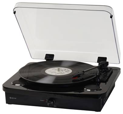 Denver VPL-230B gramofon řemínkový pohon černá