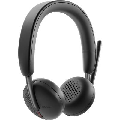 Dell WL3024 Headset otevřená (On Ear) Bluetooth® černá Redukce šumu mikrofonu headset Počítače-0