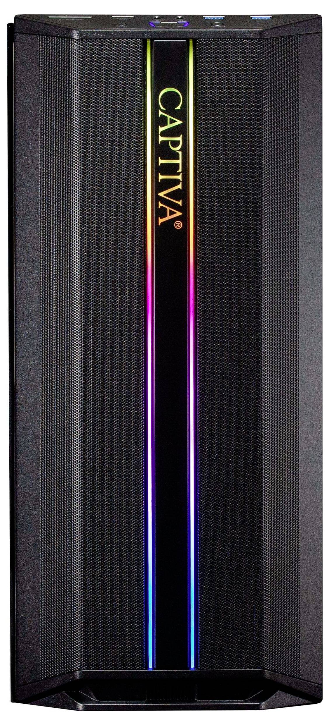 Captiva Gaming PC Advanced Gaming R92-769 (Ryze AMD Ryzen 7 5700X 32 GB RAM Nvidia Force RTX 5060 ti GDDR7 Win 11 Home 9-1