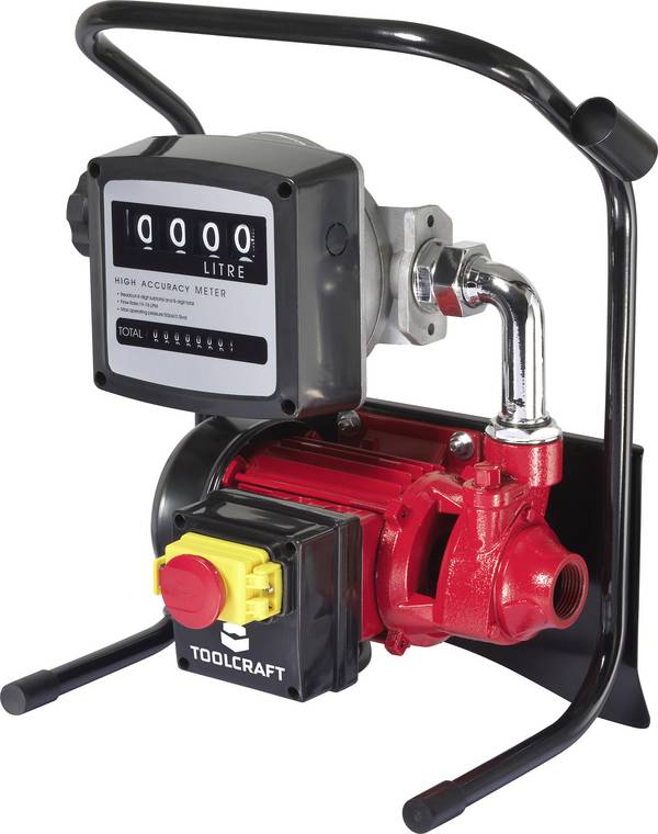 TOOLCRAFT TO-10598313  elektrické a dieselové čerpadlo 230 V/AC 2100 l/h