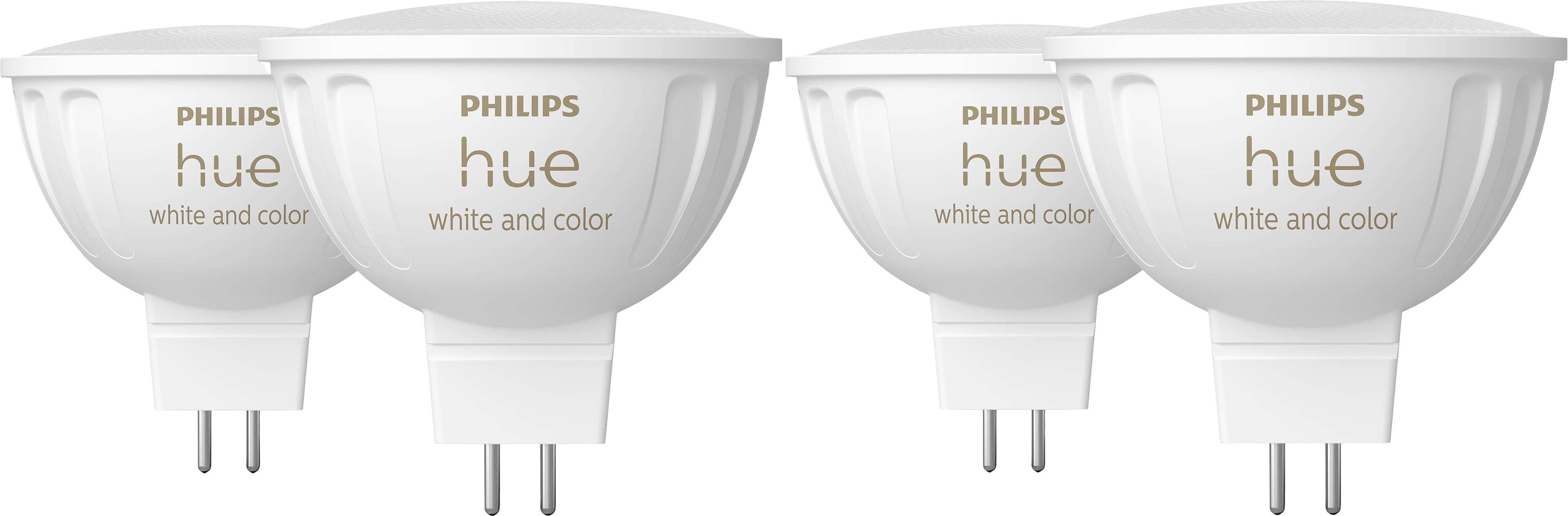 Philips Hue LED žárovka 8719514491649-2 Energetická třída (EEK2021): G (A - G) Hue White & Color Ambiance GU5.3-0