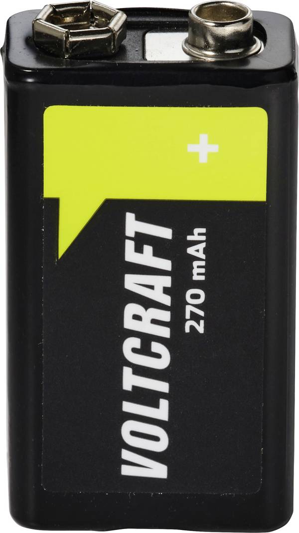 VOLTCRAFT  akumulátor 9 V Ni-MH 270 mAh 8.4 V 1 ks