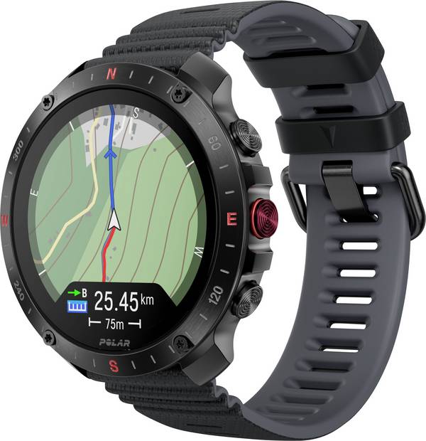 Polar Grit X2 Pro sportovní hodinky   černá