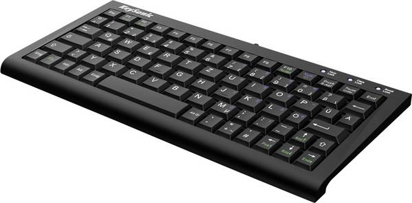 Keysonic ACK-3401U (UK) kabelový klávesnice UK anglická, QWERTY  černá