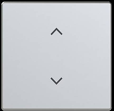 Busch-Jaeger spínač žaluzií / tlačítko pro žaluzie z čisté nerezové oceli nerezová ocel 2CKA006220A0990 1 ks-0