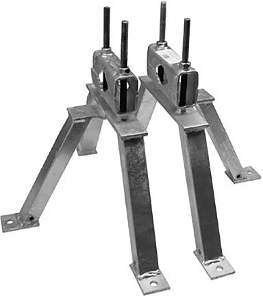 Televes MAHA 89440 držák stožáru Vhodný pro Ø stožáru (min.): 0 mm Vhodný pro Ø stožáru (max.): 89 mm-0