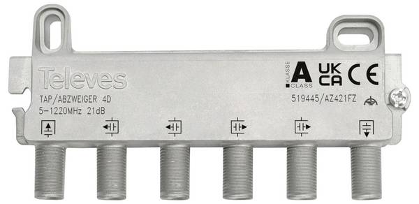 Televes AZ421FZ odbočka TV kabelu  5 - 1218 MHz