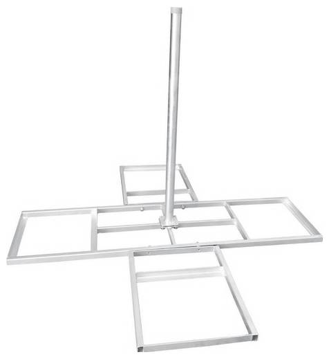 Televes BS120 SAT střešní držák Vzdálenost od stěny: 130 cm Rozměry paraboly: Ø < 130 cm stojan-0