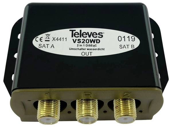 Televes VS 20 WD Přepínač DiSEqC