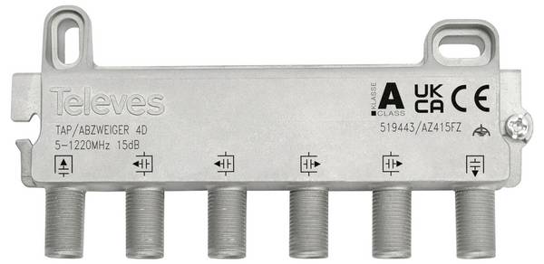 Televes AZ415FZ odbočka TV kabelu  5 - 1218 MHz