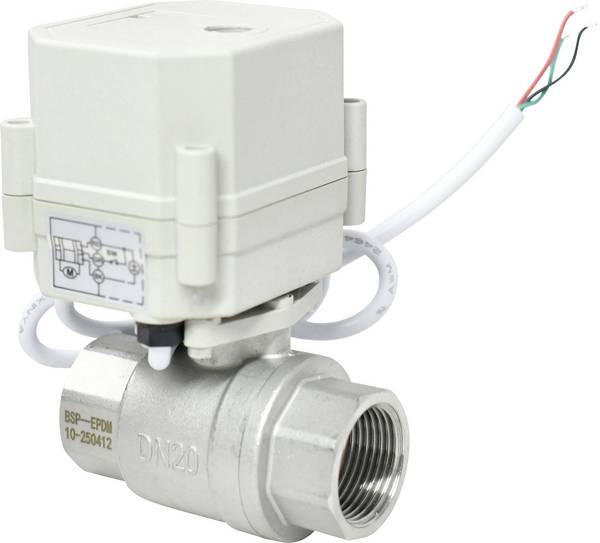 TRU COMPONENTS TC-A20-T20-S2-C/230VAC  kulový kohout bistabilní  0 do 10 bar