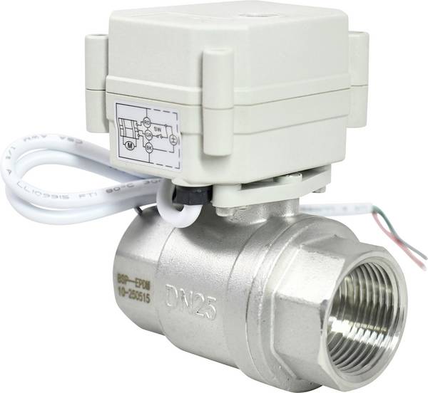 TRU COMPONENTS TC-A20-T25-S2-C/9-24VDC  kulový kohout bistabilní  0 do 10 bar