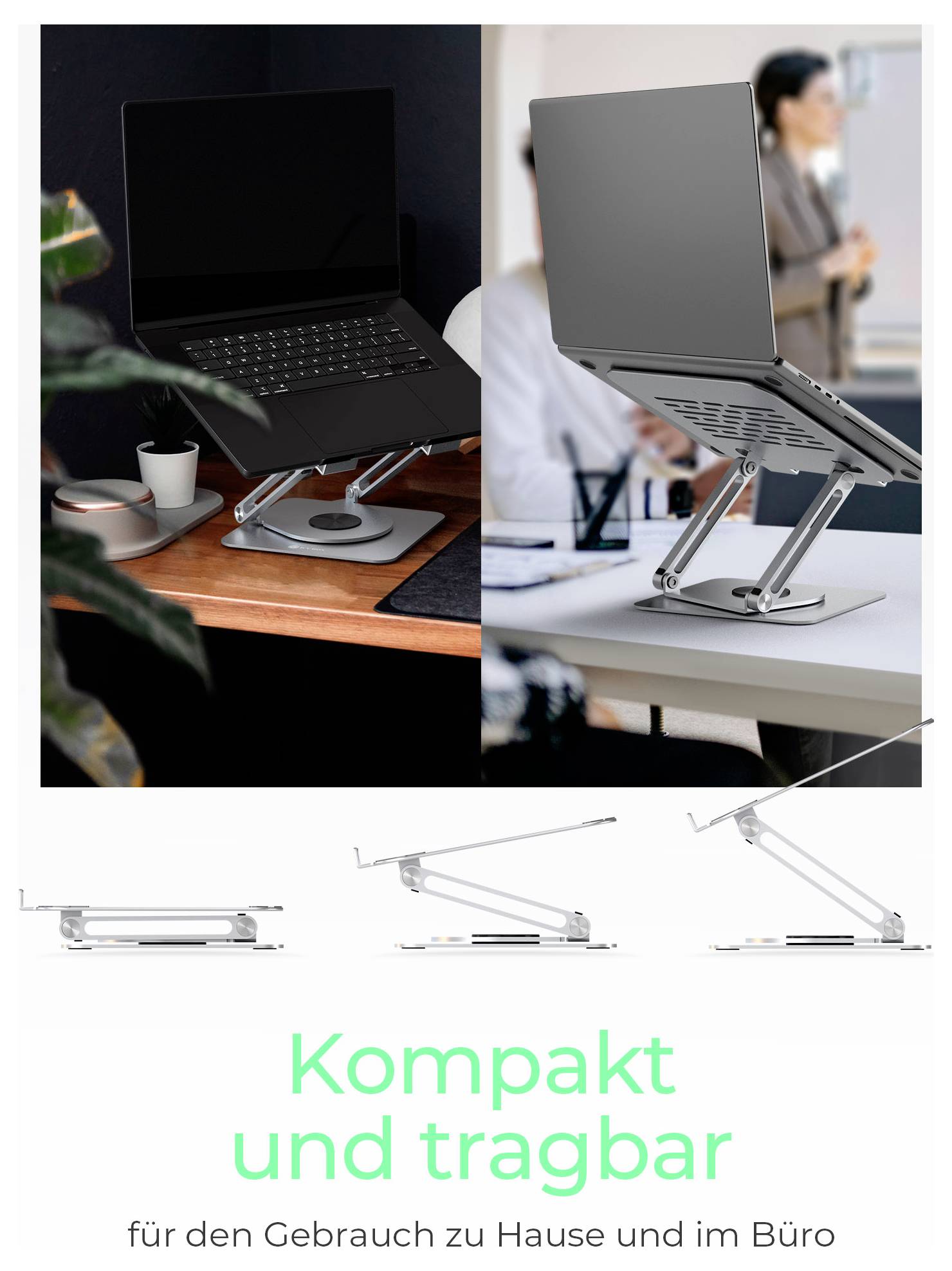 Kompaktní a přenosný pro použití doma i v kanceláři