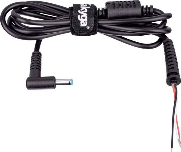 Akyga AK-SC-11 nízkonapěťový kabelový adaptér Dutá zástrčka 4,5 x 3,0 mm + kolík - kabel s otevřenými konci 1.2 m 1 ks
