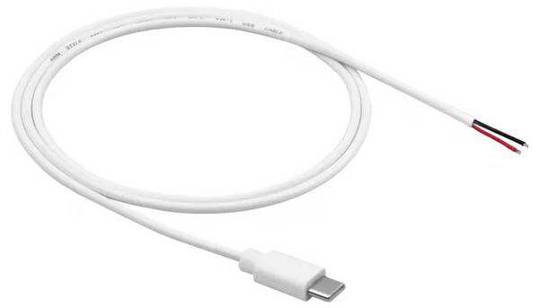 Akyga AK-SC-40 nízkonapěťový kabelový adaptér USB-C® zástrčka - kabel s otevřenými konci 1 m 1 ks