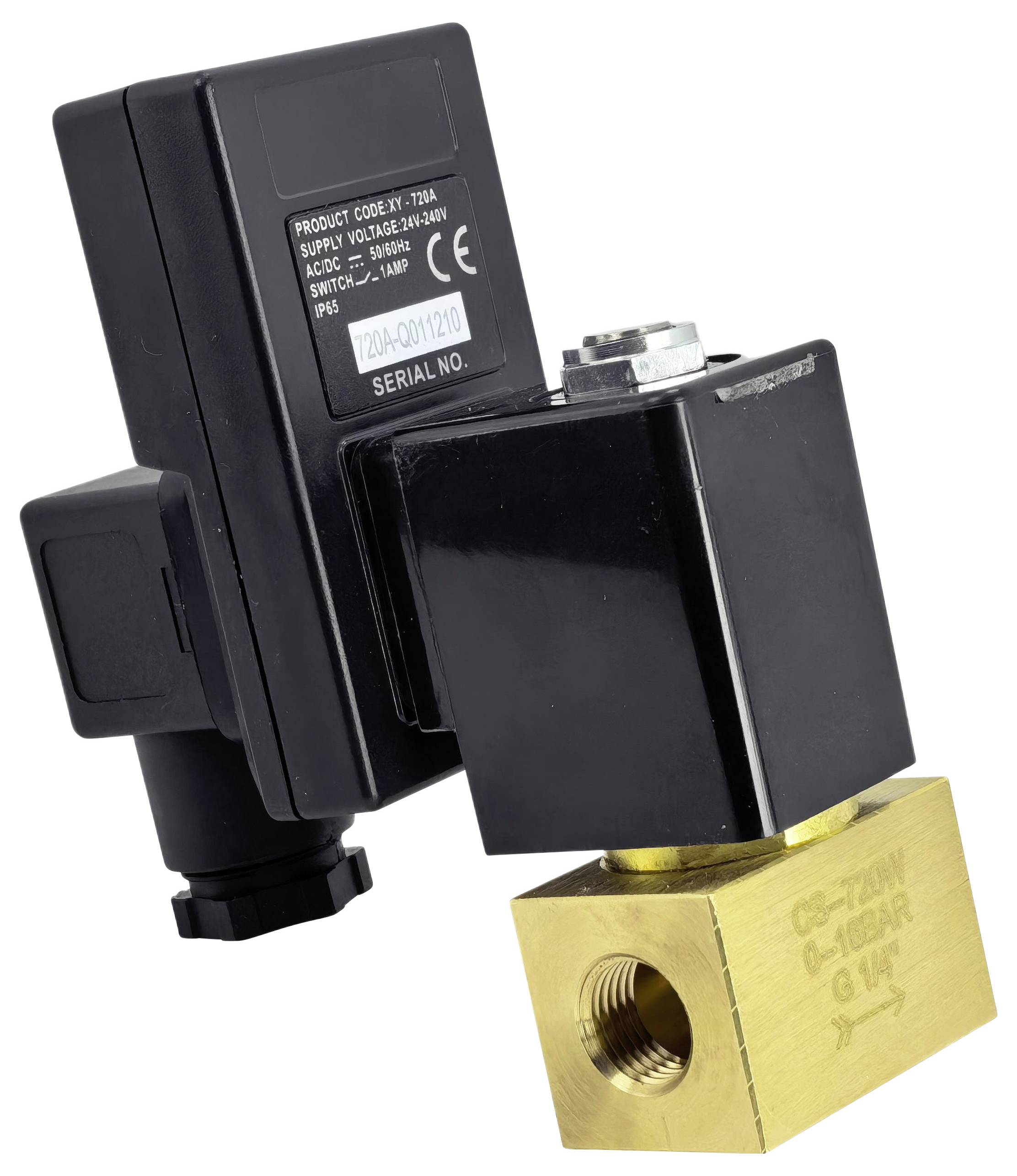 TRU COMPONENTS přímo řízený ventil TC-14215392 TC-NT-720C-A-02/24VDC 24 V/DC G 1/4 1 ks-3