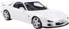 Solido model osobního automobilu Mazda RX7 FD3RS sněžně bílá hotový model Model osobního automobilu