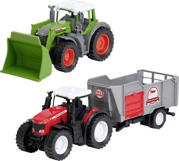 Dickie Toys  Fendt Sada barev hotový model Model zemědělského stroje