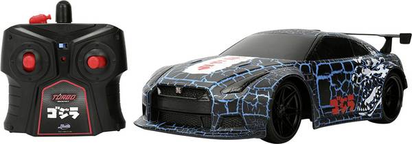 JADA TOYS RC Godzilla 2009 Nissan GT-R 1:16 1:16 RC model auta elektrický, sportovní auto, 9335756314R00