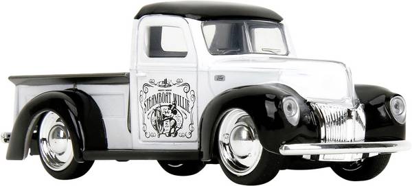 JADA TOYS  Ford Disney Steamboat Willie, 1941 Pickup hotový model Model osobního automobilu