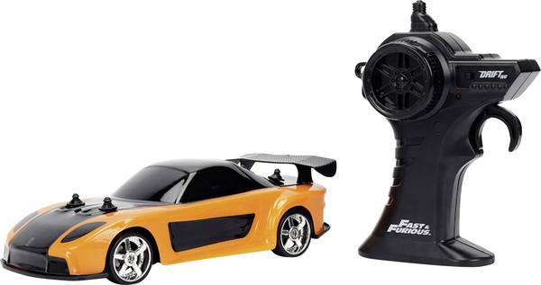 JADA TOYS Fast&Furious RC Drift Mazda RX-7 1:24 RC model auta elektrický, sportovní auto, 9336313314R00