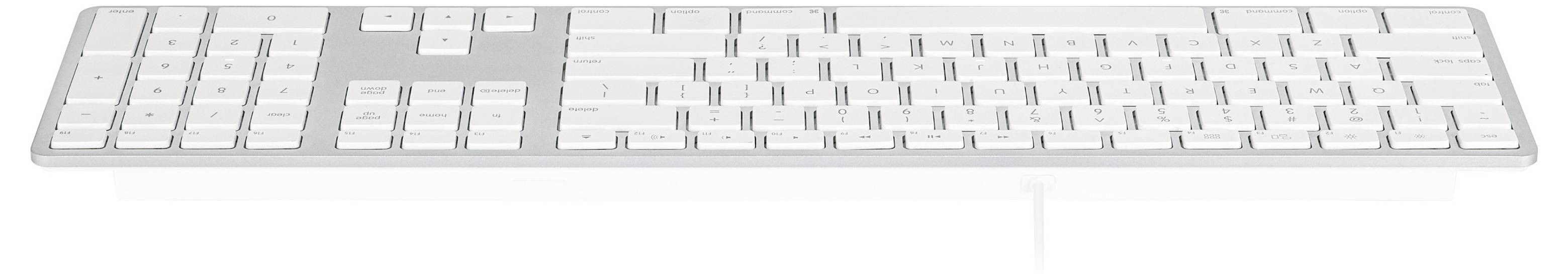 Matias Matias FK316CS Wired USB-C® Keyboard for Mac - Silver - U.S. Version USB klávesnice US anglická, QWERTY, Mac stří-1