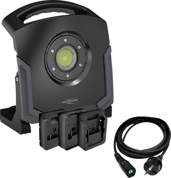Ansmann 1600-0715 Hybrid Arbeitsleuchte WL60W 18V COB LED, Akumulátorem napájené LED svítidlo  zářič Energetická třída (EEK2021): E (A - G)  60 W