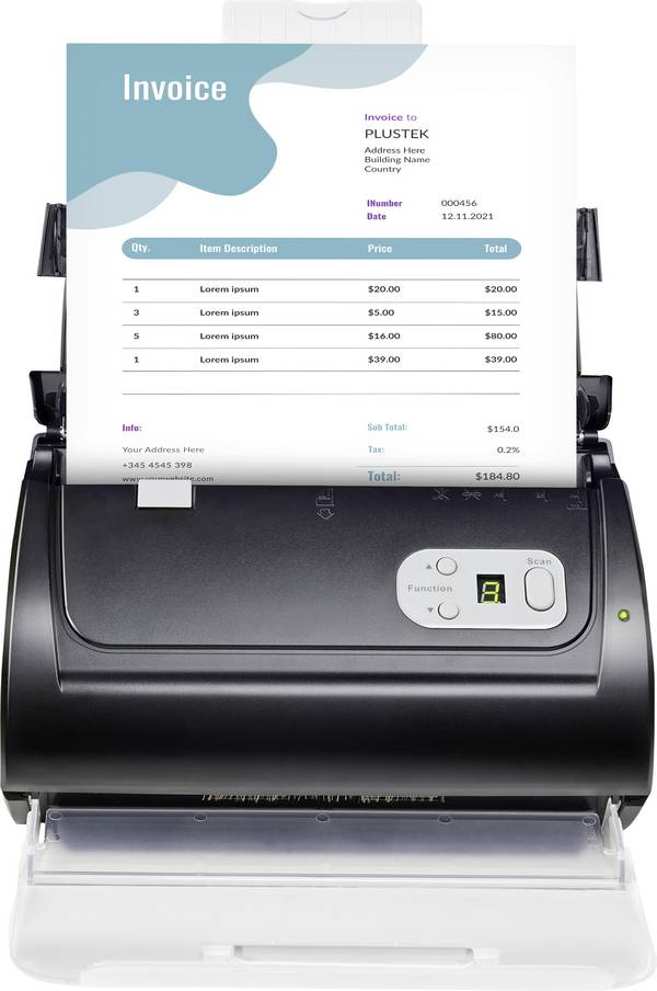 Plustek SmartOffice PS288 Plus skener dokumentů  216 x 5080 mm 600 x 1200 dpi 30 str./min USB B