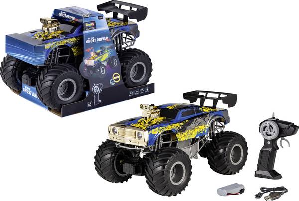 Revell Control 24589 RC model auta elektrický terénní vozidlo vč. akumulátorů a kabelu k nabíjení, se světelným efektem