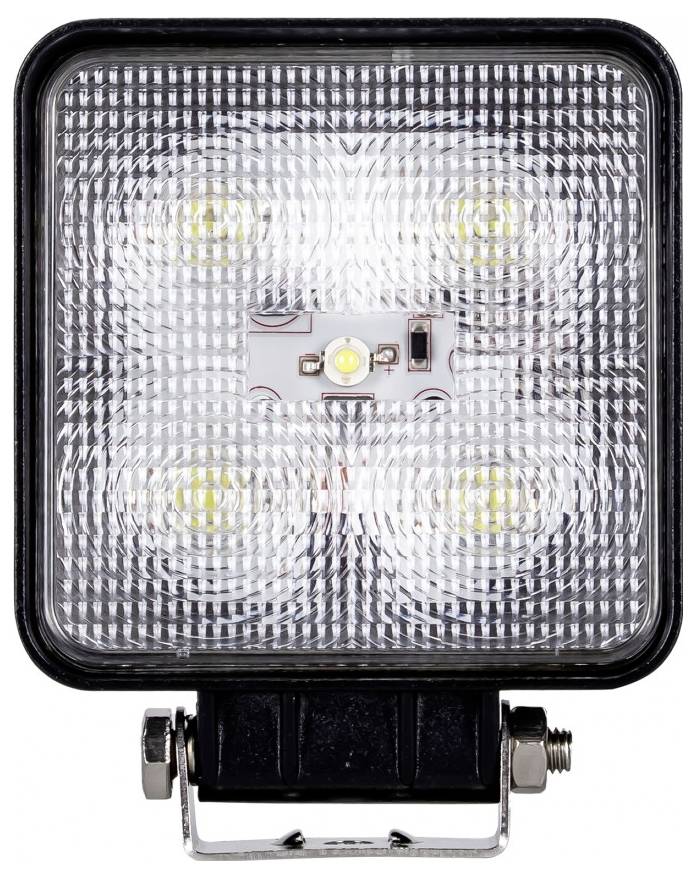 KAMAR pracovní světlomet 10 V/DC, 12 V/DC, 24 V/DC, 30 V/DC LED Quadrat 10-30V L2204 L2204 (š x v x h) 130 x 150 x 30 mm-0