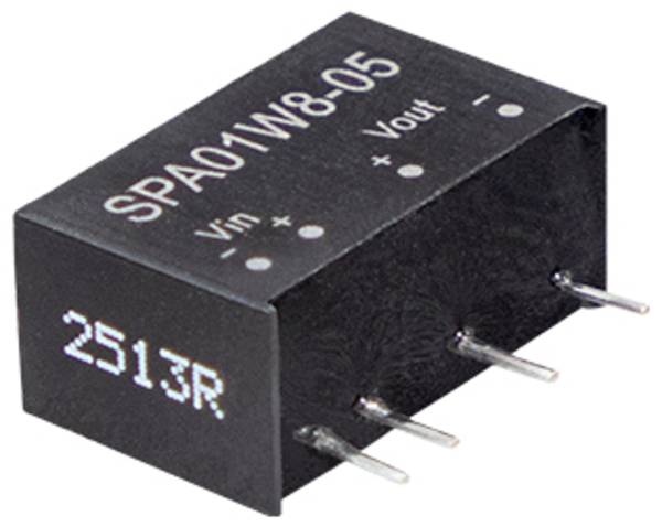 MEAN WELL SPA01W8-12 DC/DC měnič napětí  12 V 0.083 A 1 W  Obsah 1 ks