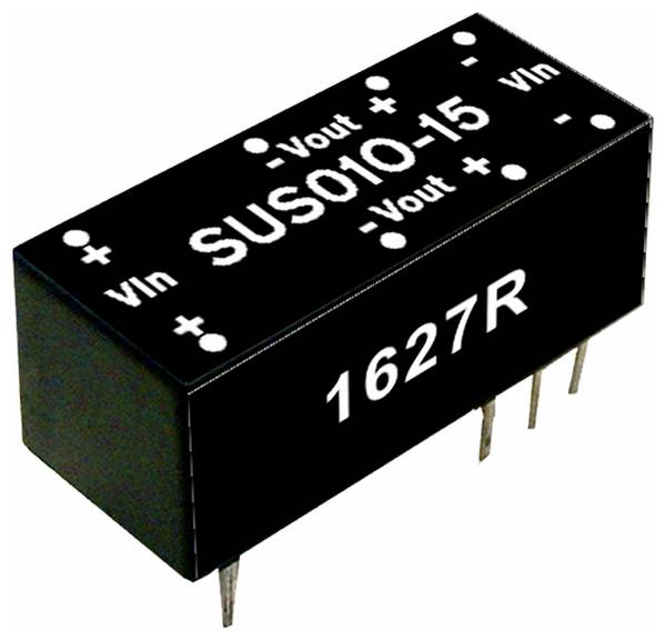 MEAN WELL SUS01L-12 DC/DC měnič napětí 5 V 12 V 0.084 A 1 W  Obsah 1 ks