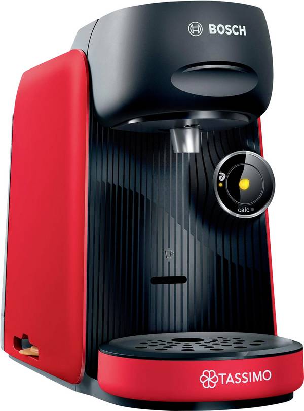 Bosch Tassimo FINESSE TAS163E kapslový kávovar, černá, červená