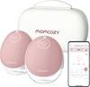 momcozy M9 Mobile Breast Pump Double bílá, růžová