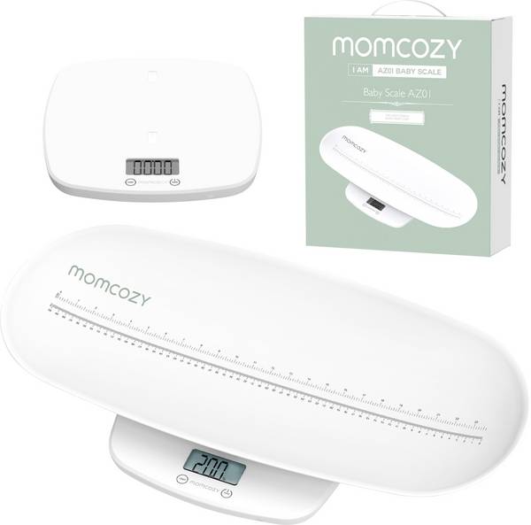 momcozy  Dětská váha 254796  Max. váživost=150 kg bílá