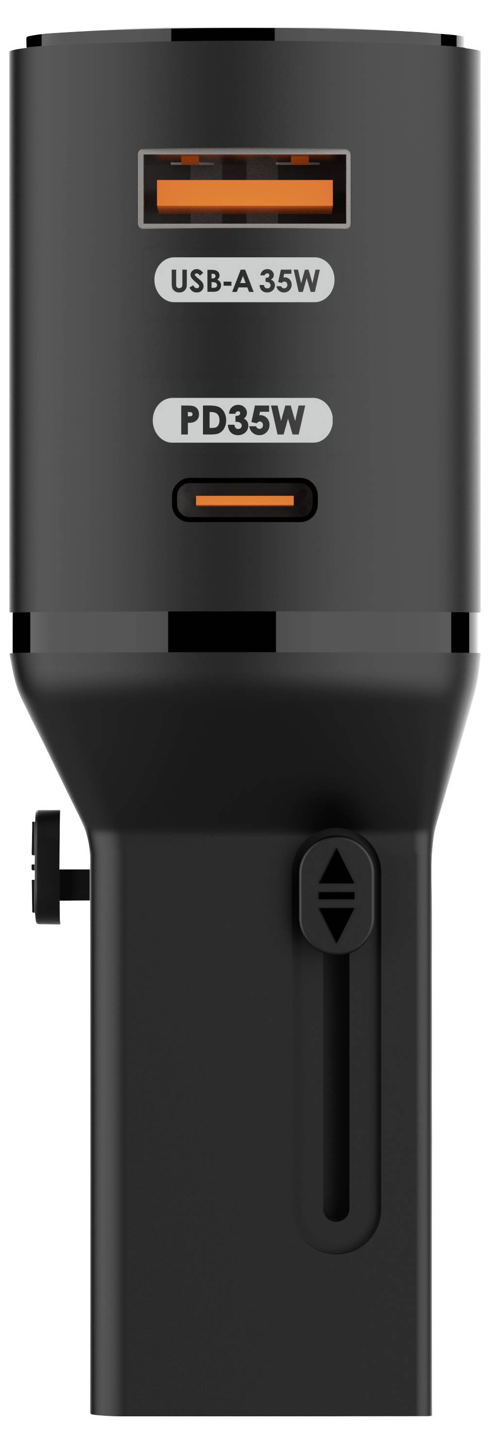 VOLTCRAFT UC-1C1A35W01 cestovní nabíječka, s adaptérem pro Evropu, s britským adaptérem, s americkým adaptérem, Rychlona-4