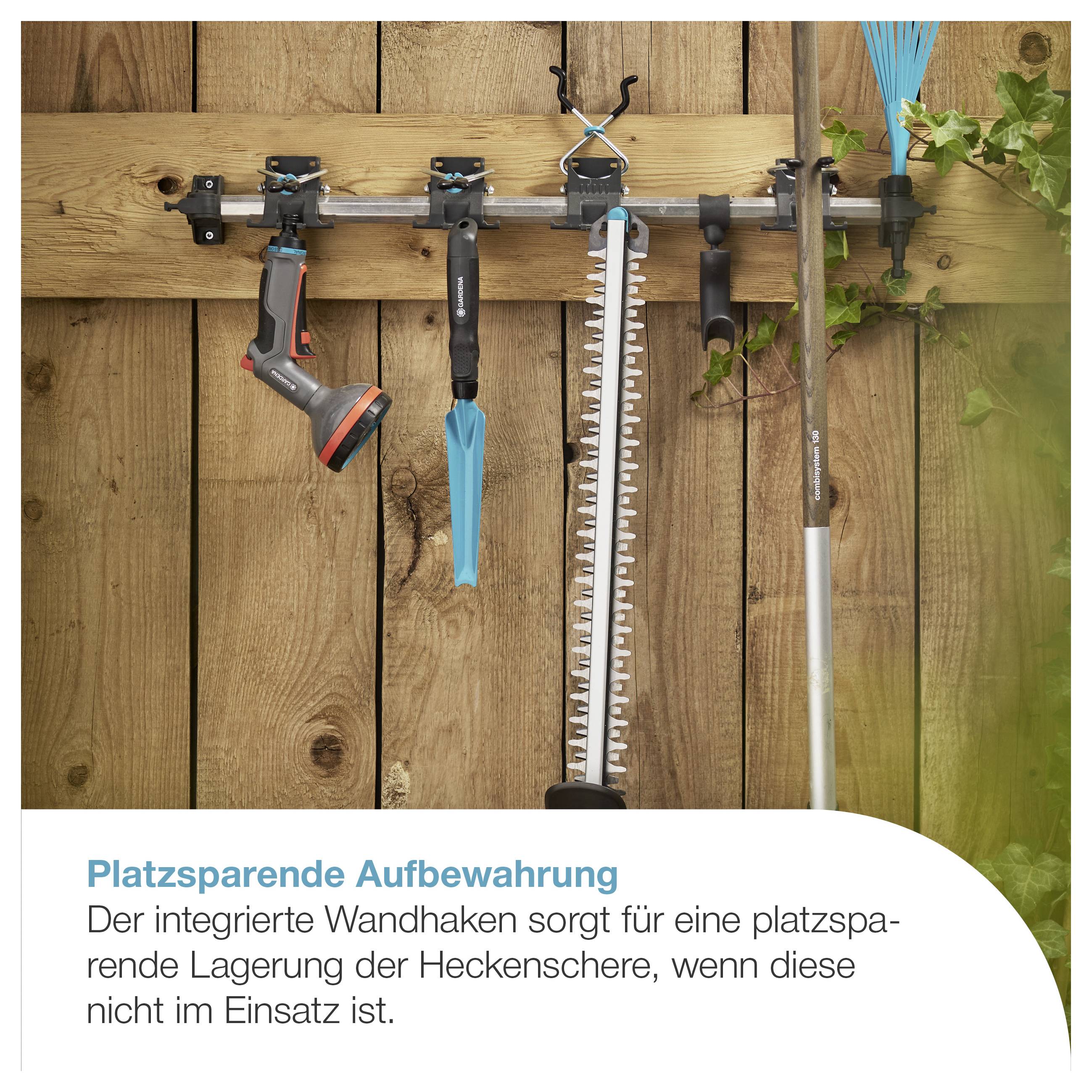 GARDENA Akku-Heckenschere EasyCut 45/18V P4A Ready-To-Use Set akumulátor Aku nůžky na živý plot 18 V Li-Ion 450 mm-4
