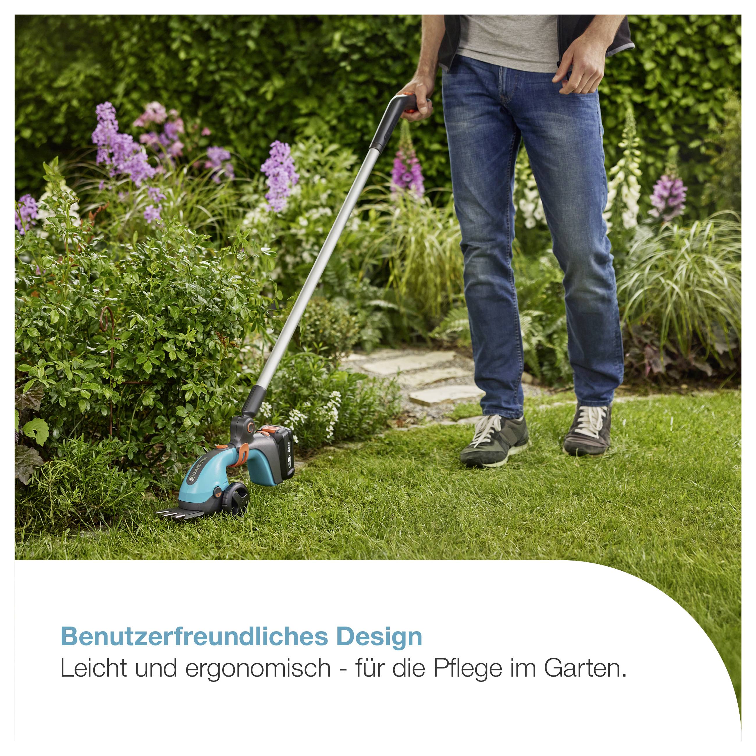 GARDENA 14752-55 Akku-Grasscheren-Set PowerCut 20/18V P4A solo akumulátor nůžky na trávu Li-Ion Vhodné pro (nůžky na trá-6
