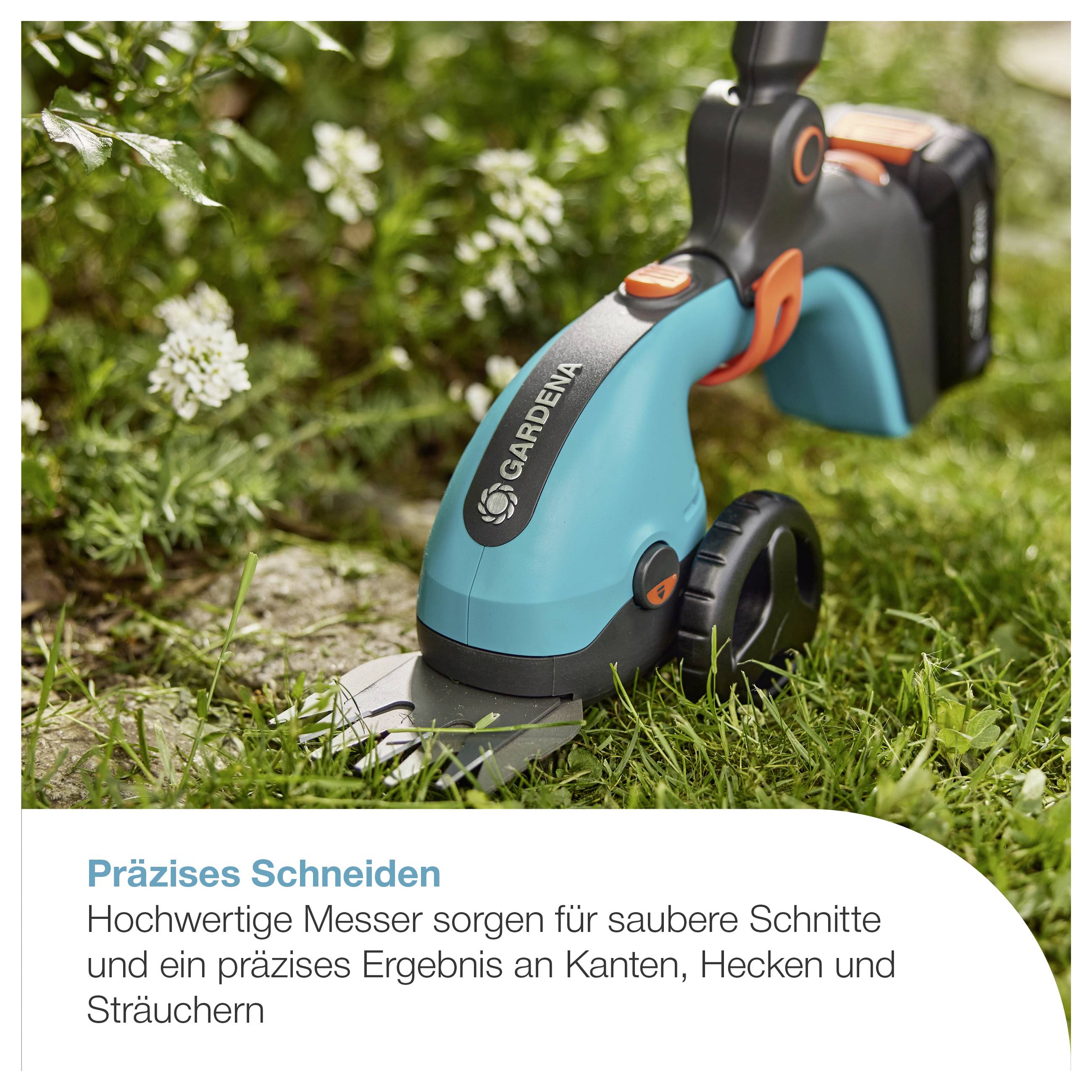 GARDENA 14752-55 Akku-Grasscheren-Set PowerCut 20/18V P4A solo akumulátor nůžky na trávu Li-Ion Vhodné pro (nůžky na trá-7