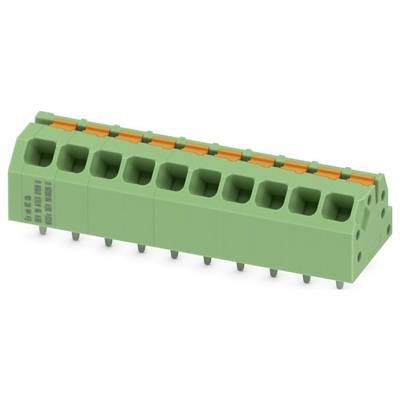 Phoenix Contact 1071018 PCB terminál 1.5 mm² Pólů 10 zelená 80 ks Tray-0