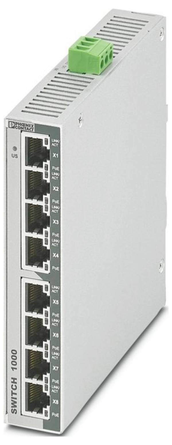 Phoenix Contact 1102079 FL SWITCH 1000-8POE-GT průmyslový ethernetový switch  10 / 100 / 1000 MBit/s funkce PoE